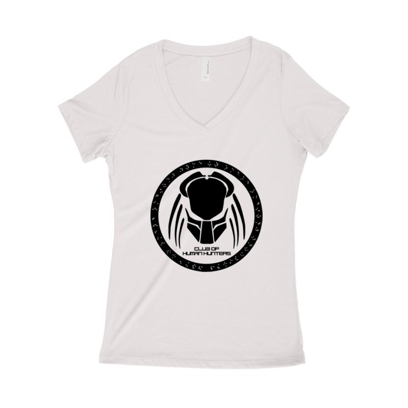 Club of Human Hunters Női póló V kivágott