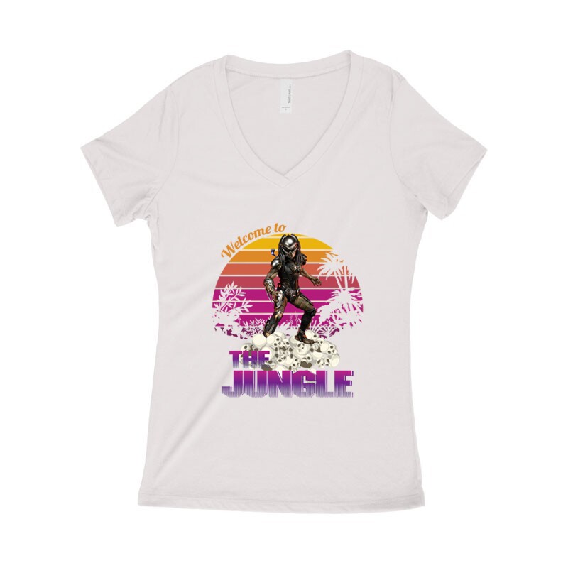 Welcome To The Jungle Női póló V kivágott