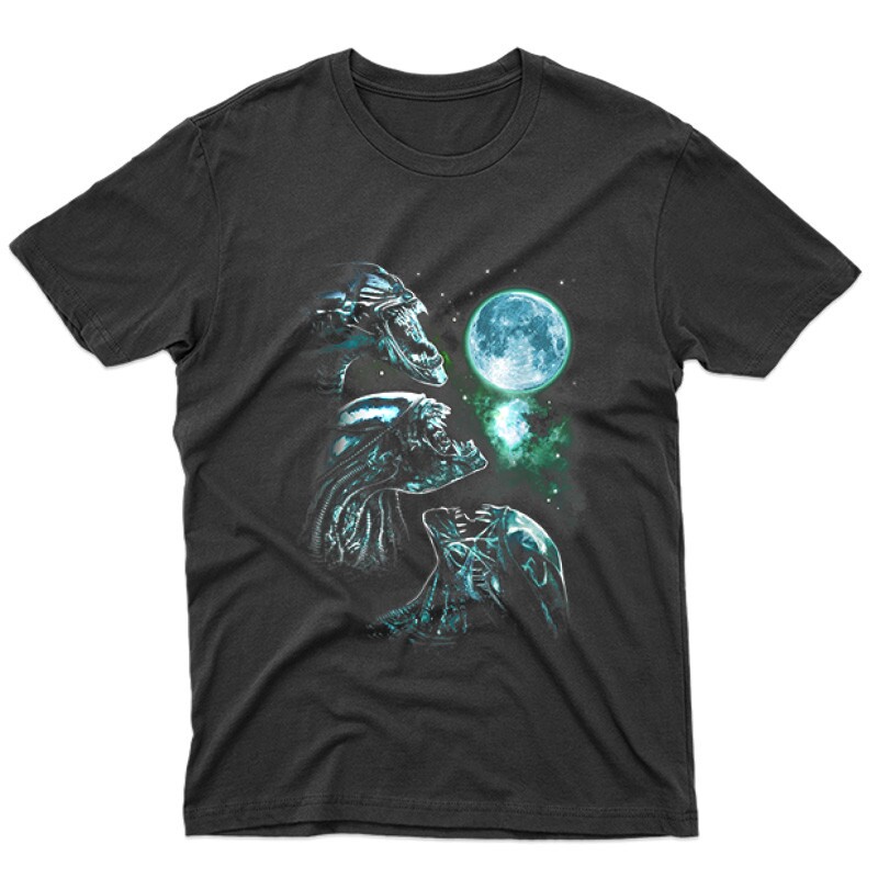 Aliens Movie Férfi póló