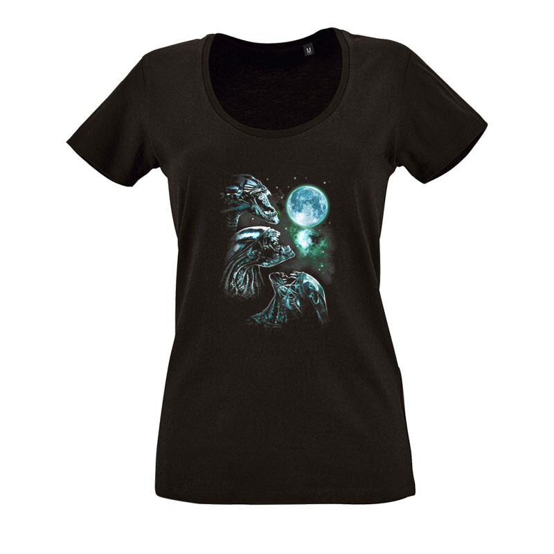 Aliens Movie O nyakú női póló