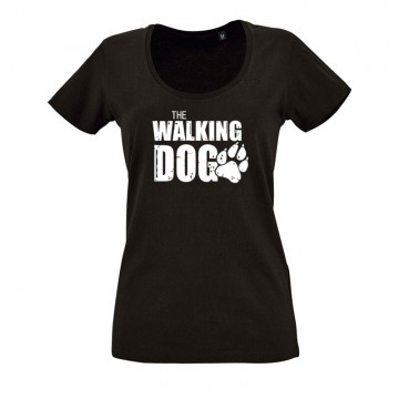 The Walking Dog O nyakú női póló