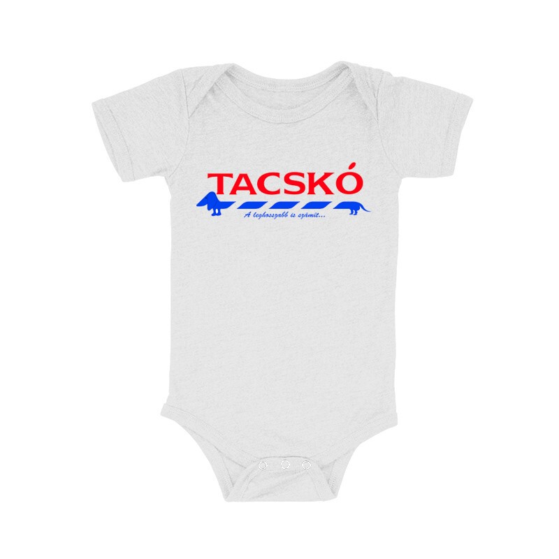 Tacskó Tesco Bébi body