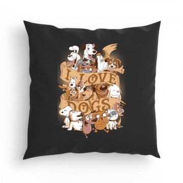 I Love Dogs Párna