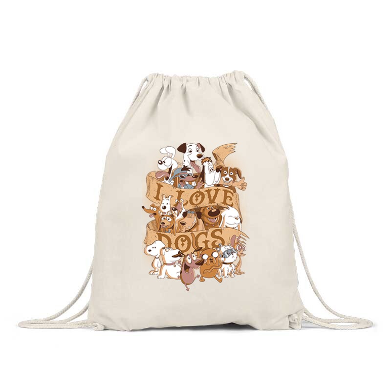 I Love Dogs Tornazsák