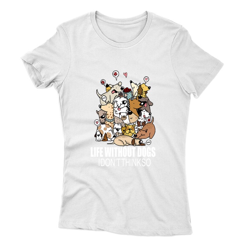 Without Dog... Női póló