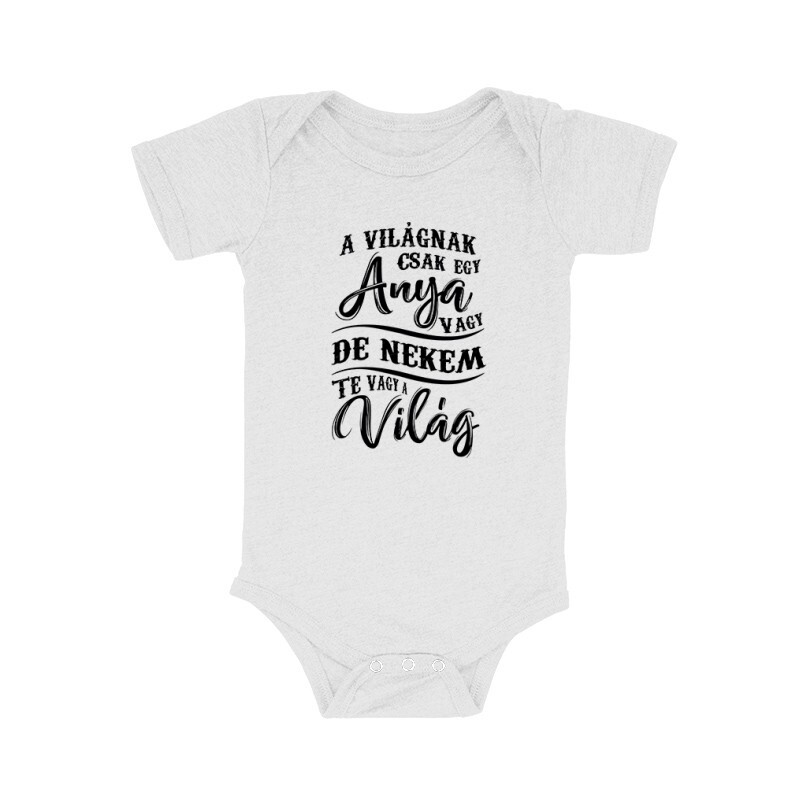 Nekem Te Vagy A Világ Bébi body