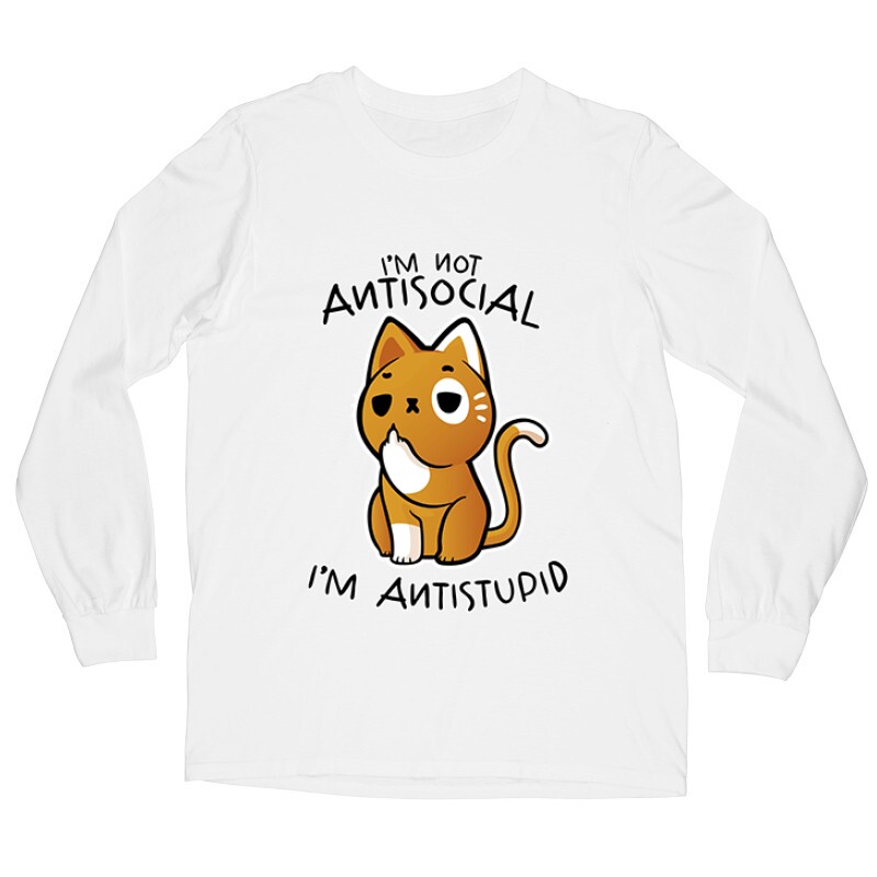 I'm Antistupid Hosszú ujjú póló