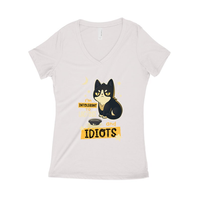 Intolerant Női póló V kivágott