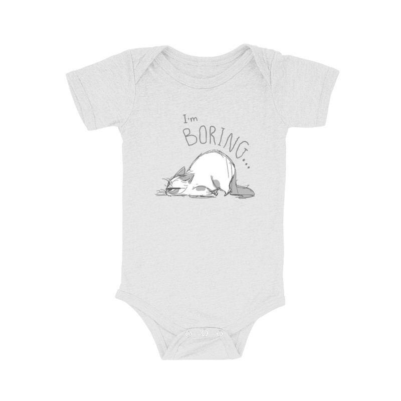 I'm Boring Bébi body