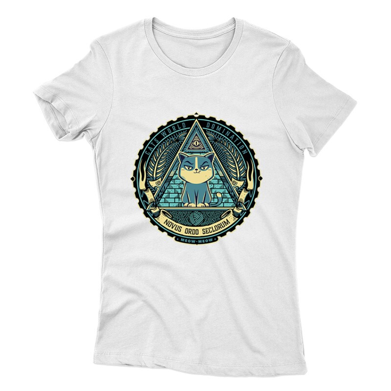 Cats World Domination Női póló