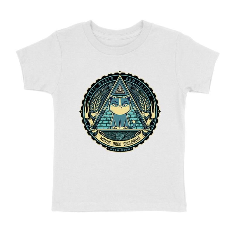 Cats World Domination Gyermek póló