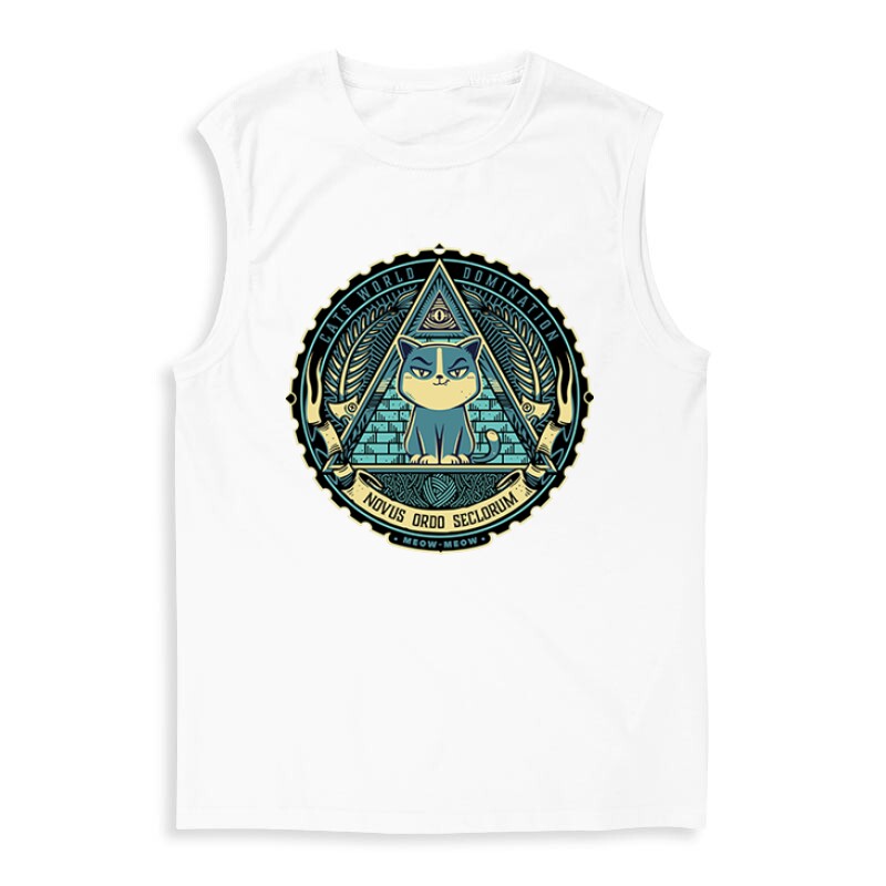 Cats World Domination Férfi Trikó