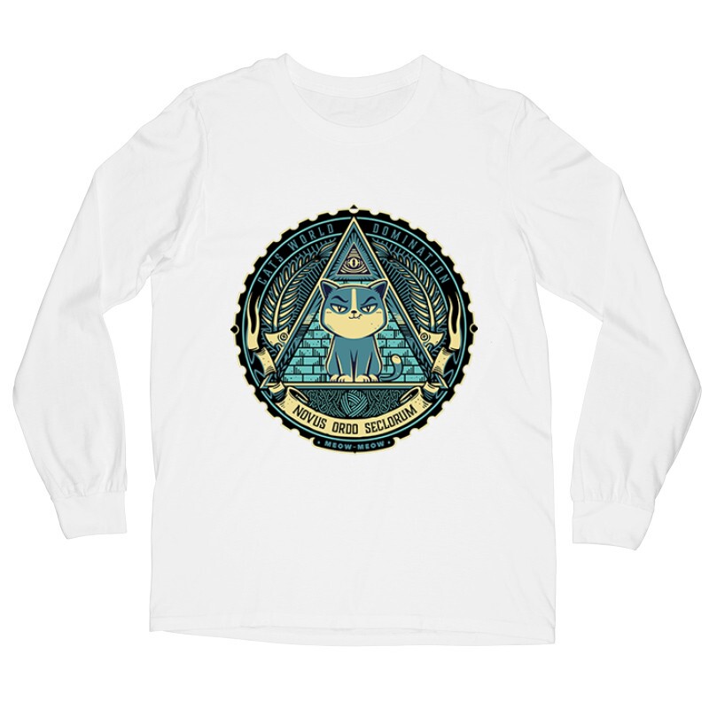 Cats World Domination Hosszú ujjú póló