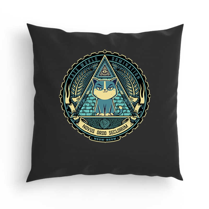 Cats World Domination Párna