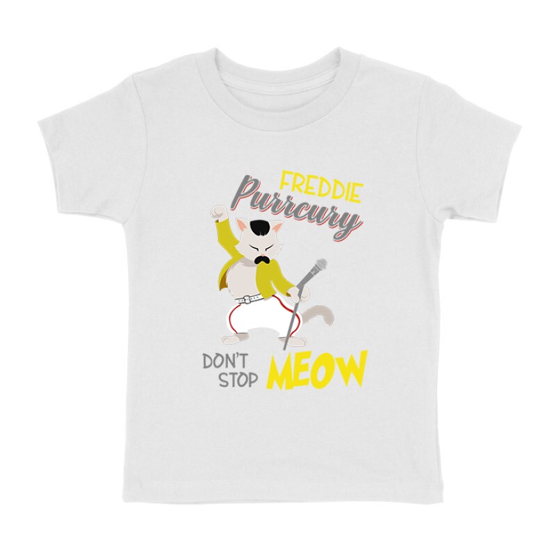 Freddie  Purrcury Gyermek póló