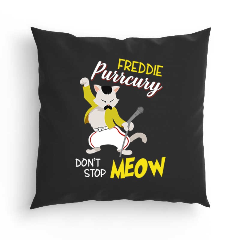 Freddie  Purrcury Párna