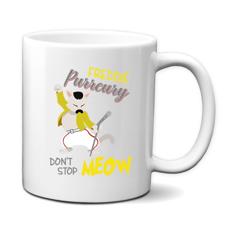Freddie  Purrcury Bögre