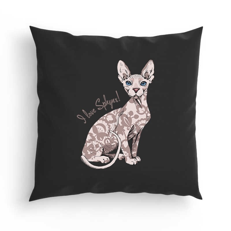 I Love Sphynx Párna