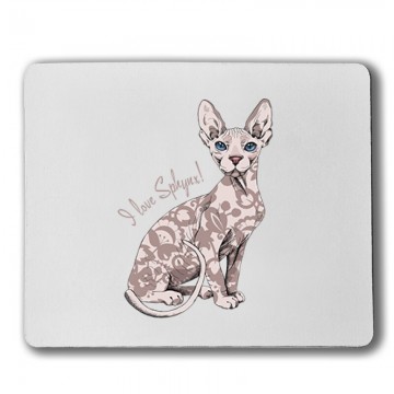 I Love Sphynx Egérpad