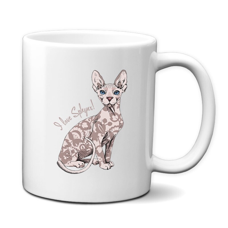 I Love Sphynx Bögre