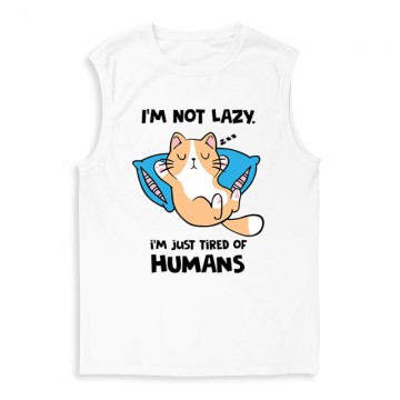 Tired of Humans Férfi Trikó