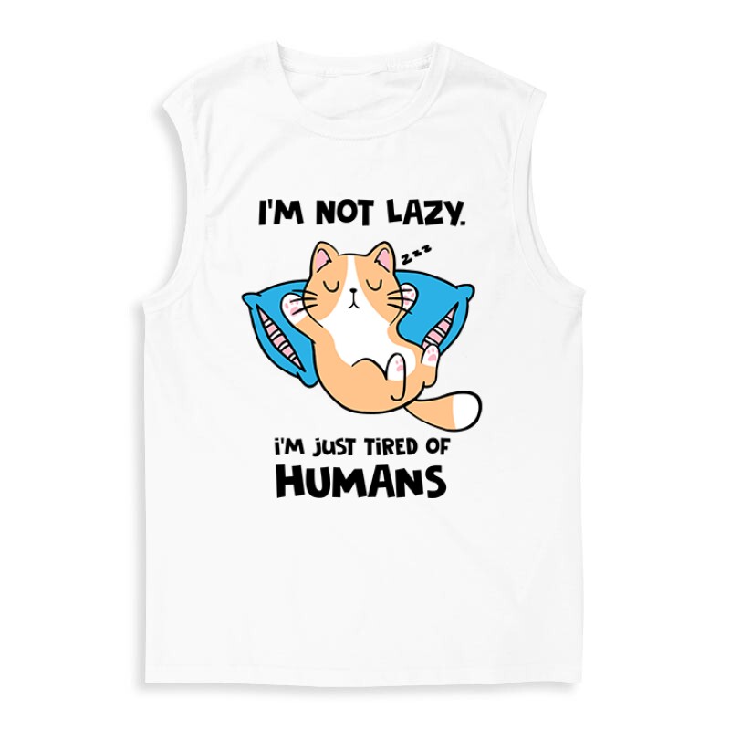 Tired of Humans Férfi Trikó