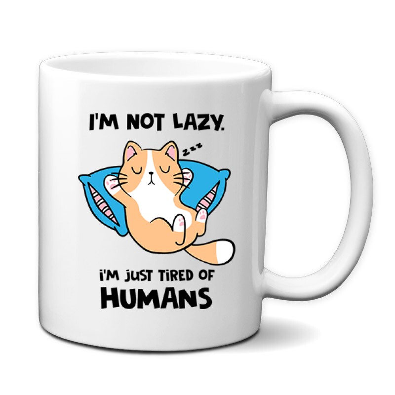 Tired of Humans Bögre