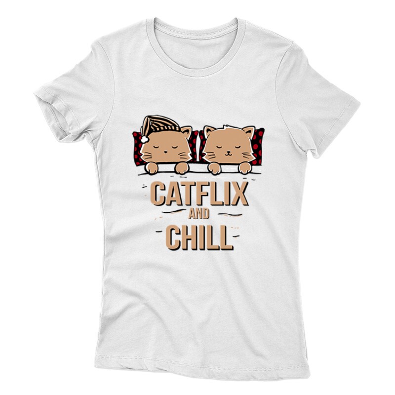 Catflix Női póló