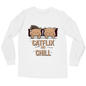 Catflix Hosszú ujjú póló