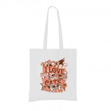 I Love Cats Bevásárló táska