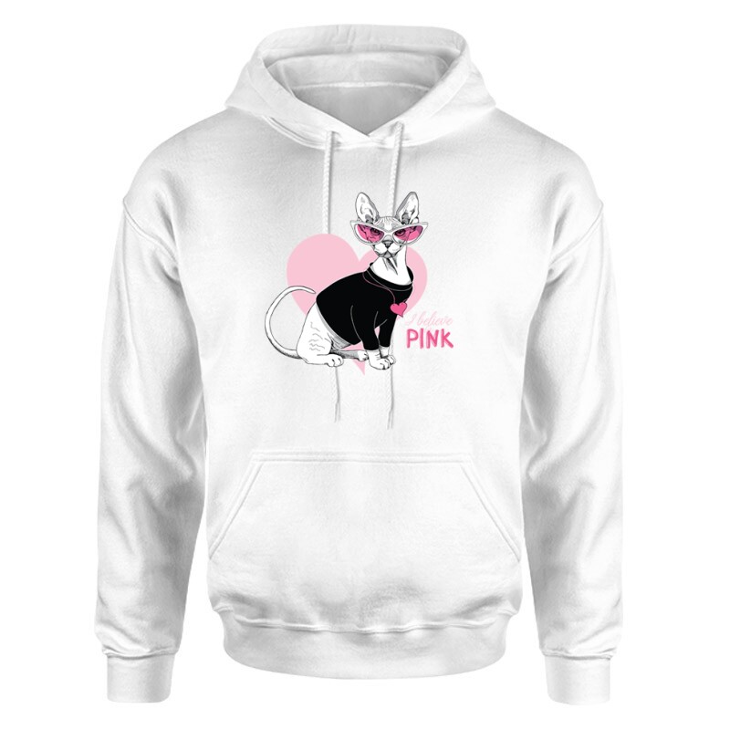 I Belive Pink Unisex pulóver