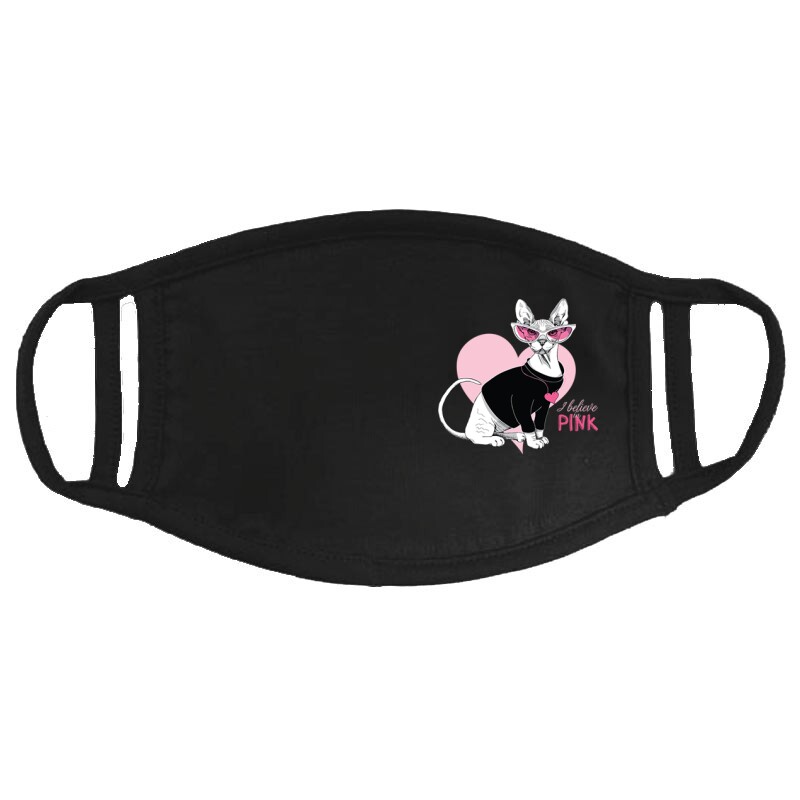 I Belive Pink Arcmaszk