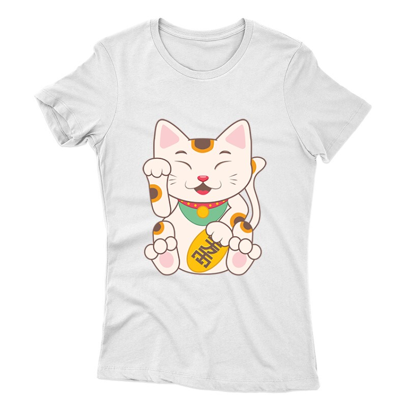 Chinese Cat Női póló