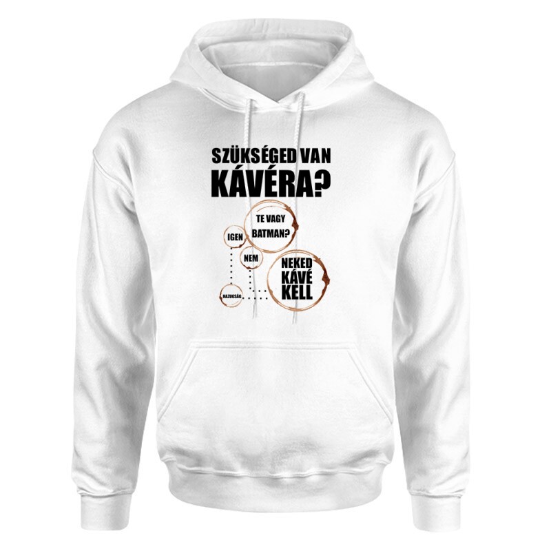 Szükséged van Kávéra Unisex pulóver