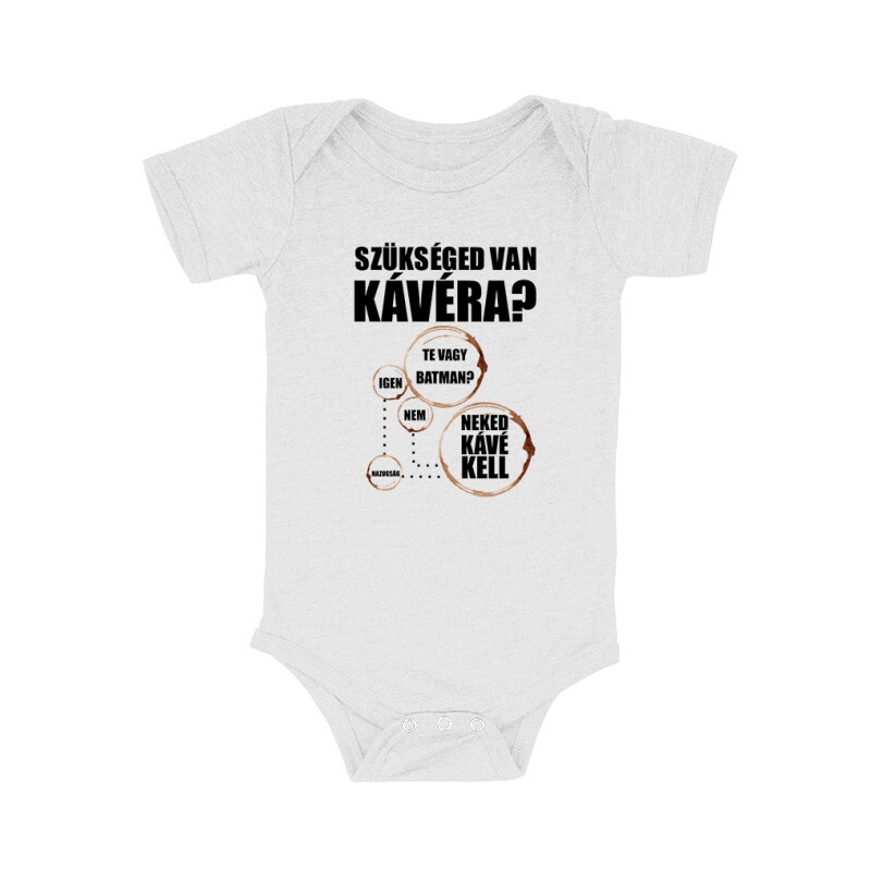 Szükséged van Kávéra Bébi body