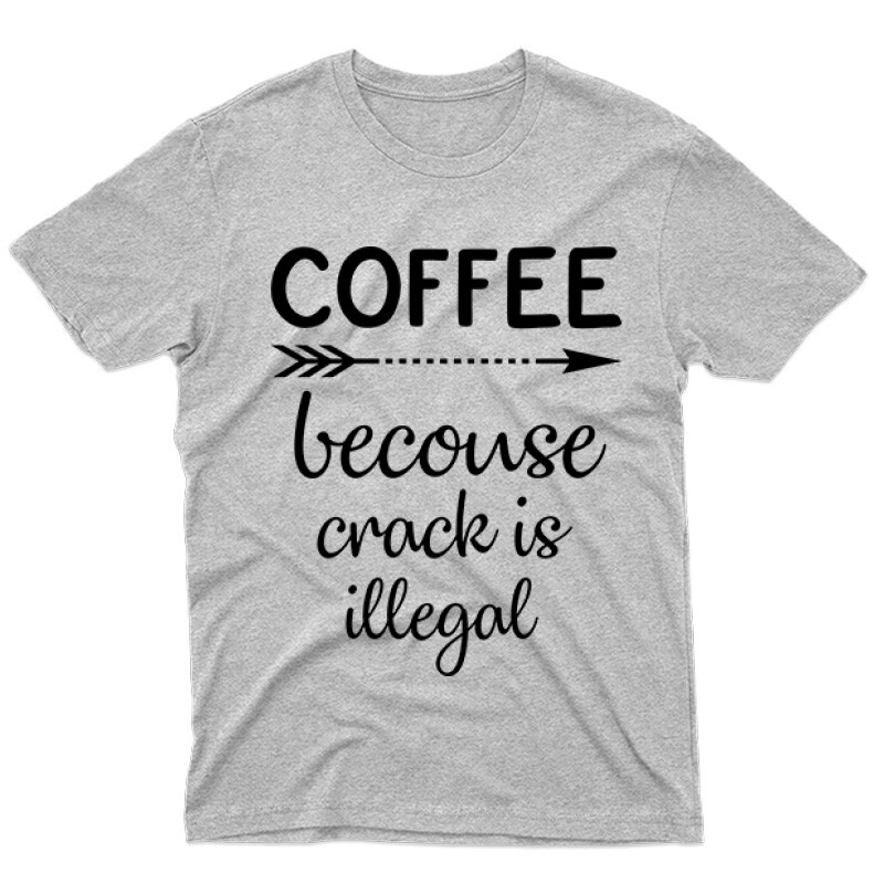 Coffee Becouse Férfi póló