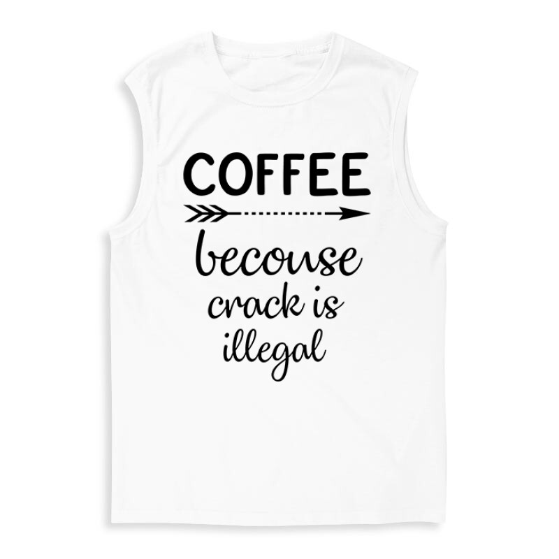 Coffee Becouse Férfi Trikó