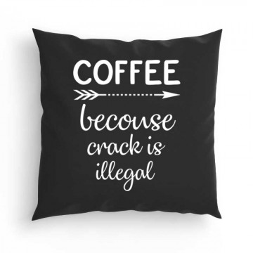Coffee Becouse Párna
