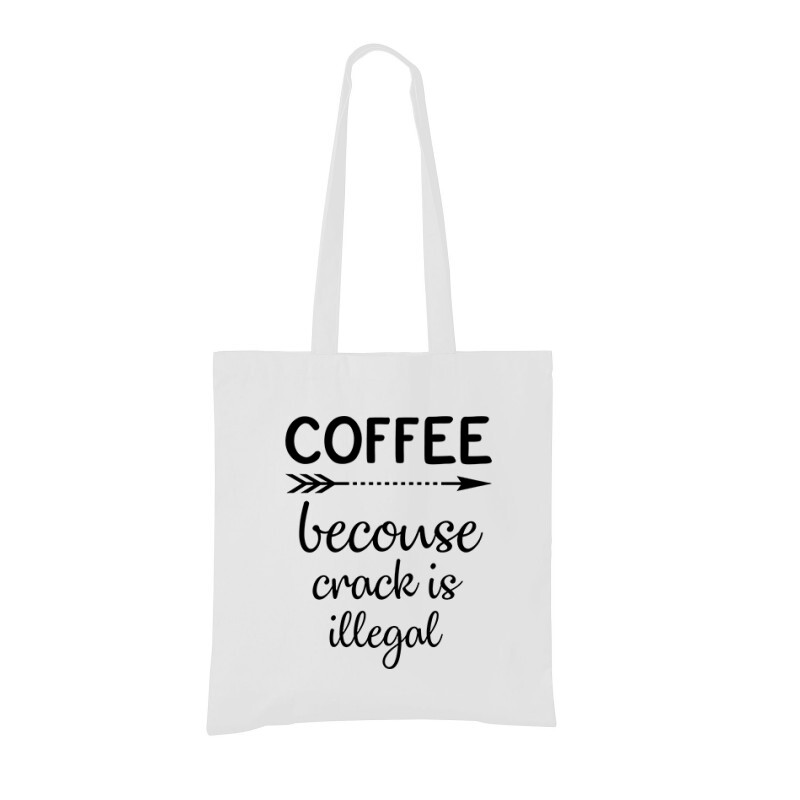 Coffee Becouse Bevásárló táska