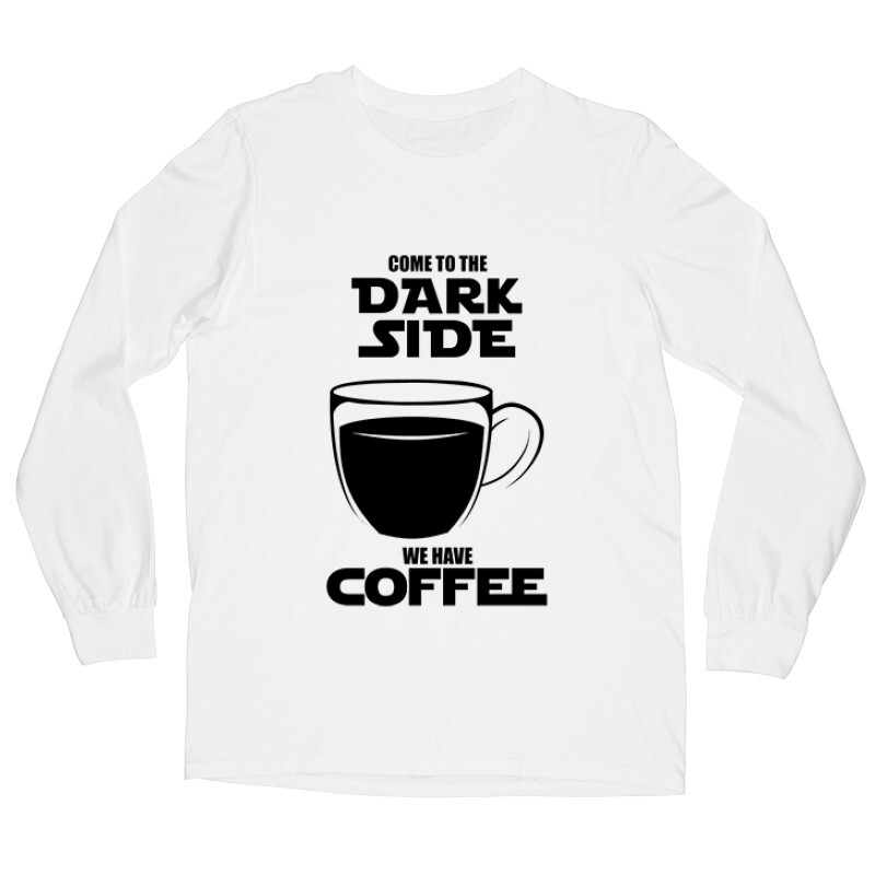 Darkside Coffee Hosszú ujjú póló