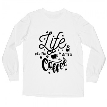 After Coffee Hosszú ujjú póló