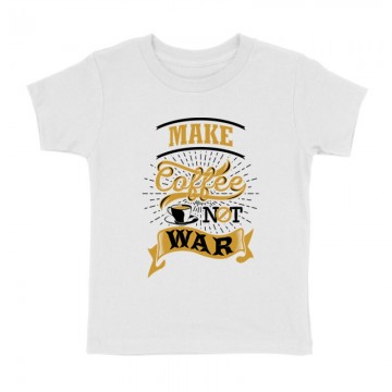Make Coffee Not War Gyermek póló