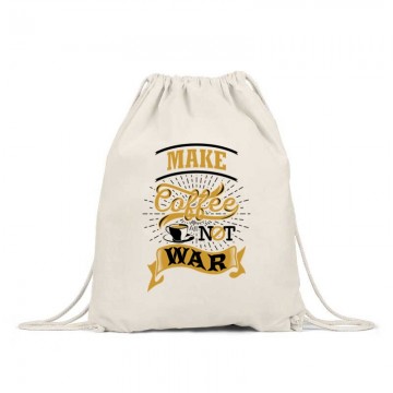 Make Coffee Not War Tornazsák