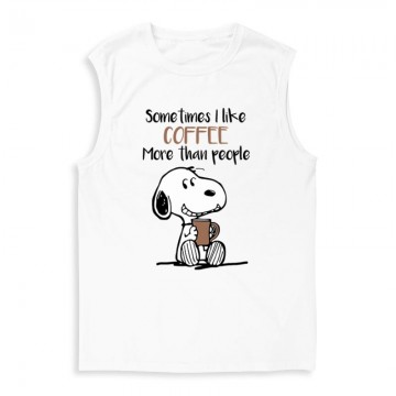 Sometimes Like Coffee Férfi Trikó