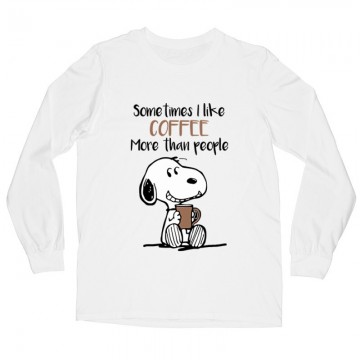 Sometimes Like Coffee Hosszú ujjú póló