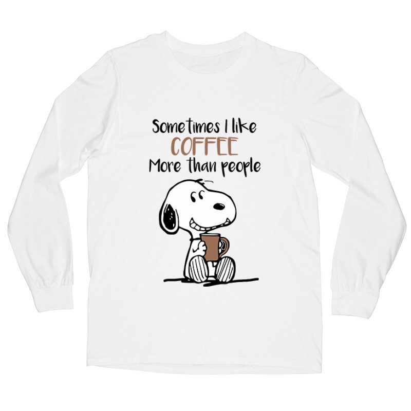 Sometimes Like Coffee Hosszú ujjú póló
