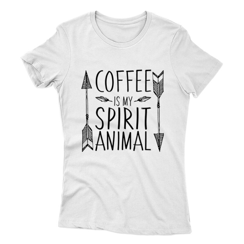 Coffee is My Spirit Női póló