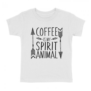 Coffee is My Spirit Gyermek póló