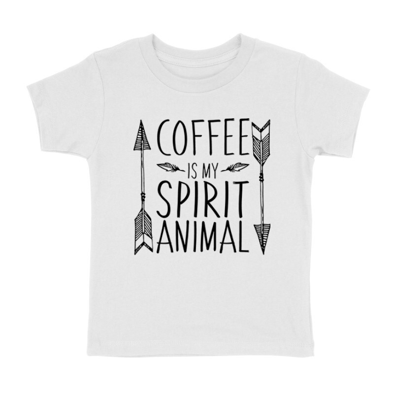 Coffee is My Spirit Gyermek póló