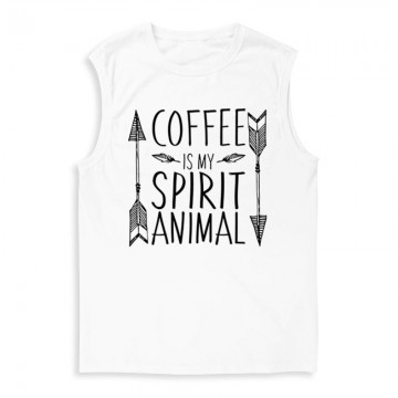 Coffee is My Spirit Férfi Trikó